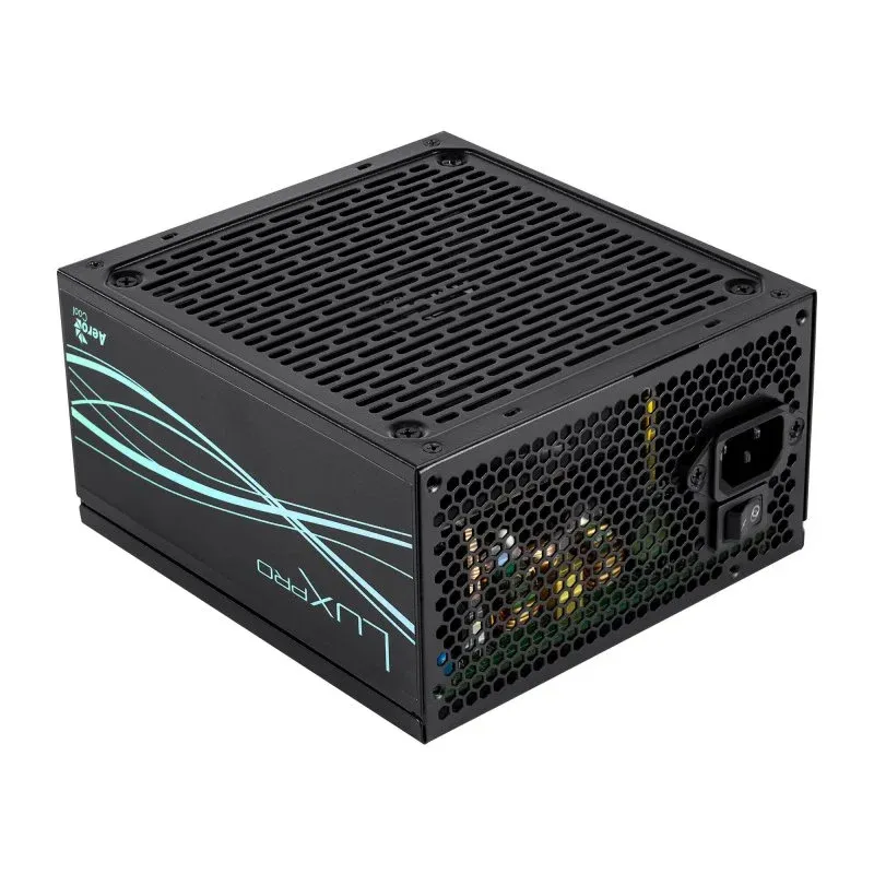 Fonte Alimentação Aerocool LUXPRO850 Fonte de Alimentação 850W 80Plus Bronze +88% ATX3.0 Pcie5.0