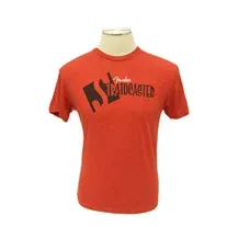 T-shirt Fender Strat Body Red Tamanho L