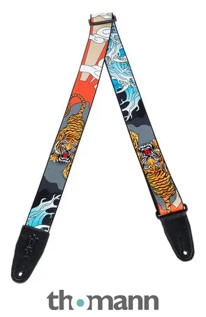 Levys Poly Print Strap 2" Tiger
