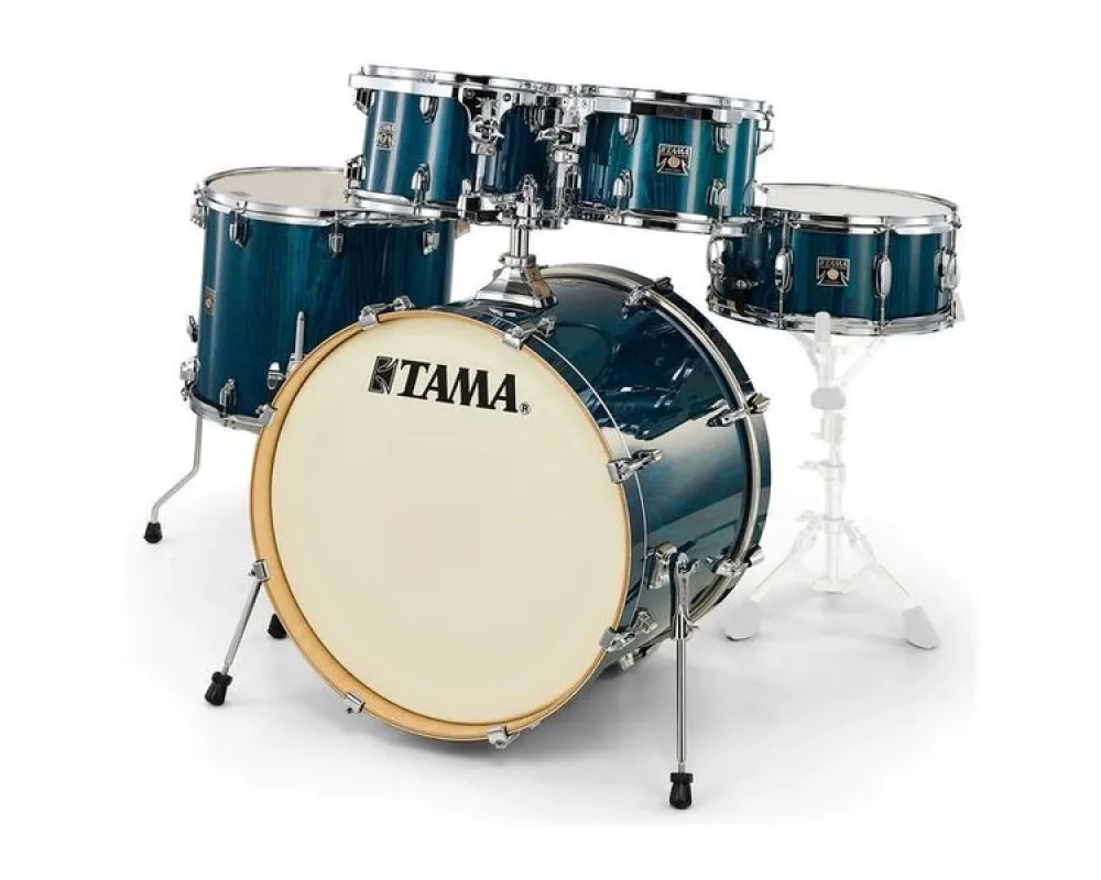 Tama Superstar Classic 5pc PGHP Gloss Sapphire Lacebark Pine