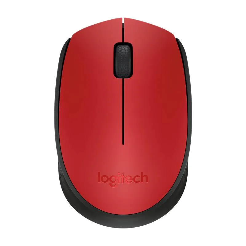 Rato Óptico Logitech M171 Wireless 1000DPI Vermelho/Preto