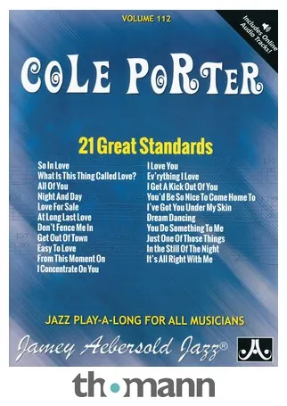Jamey Aebersold Cole Porter 21 Great Standards