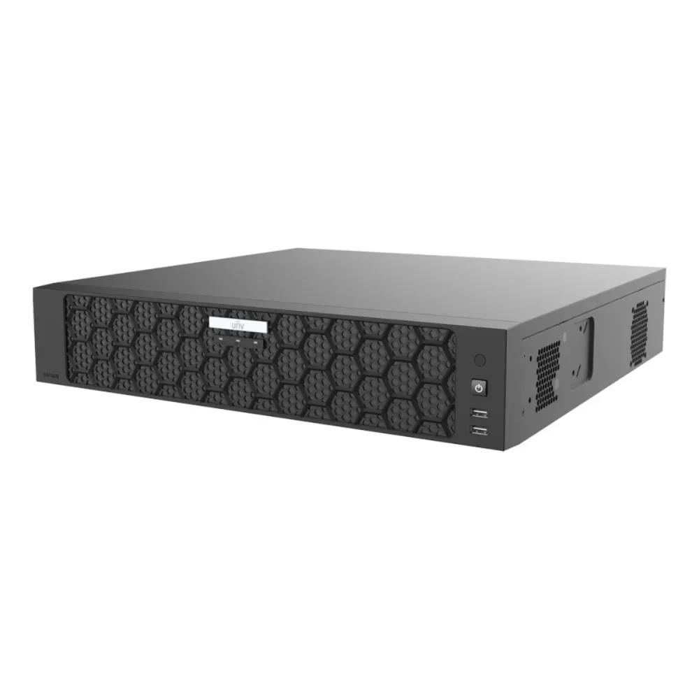 Gravador NVR Uniview ProSeekFree 64 Canais 4K SIP Preto - UV-NVR804-64-IX-G