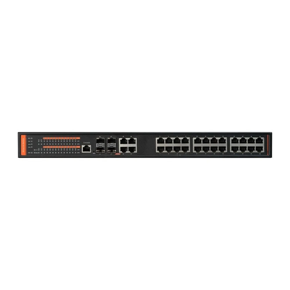 BCS BCS-SP24G04G-4SFP-M Switch PoE Gerido 24 BCS-SP24G04G-4SFP-M