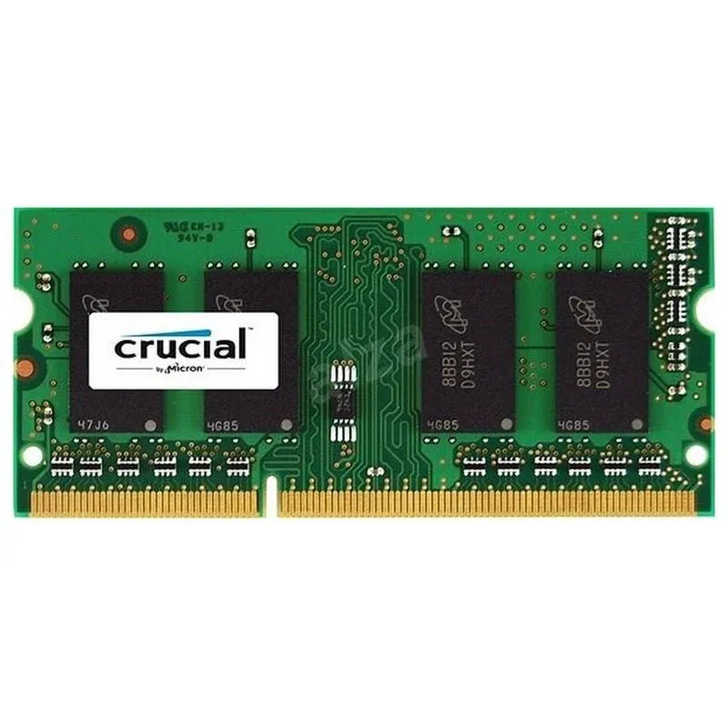 Memória RAM Crucial 2GB 1x2GB DDR3 1600MHz SO-DIMM CL11 Unbuffered 204-pin