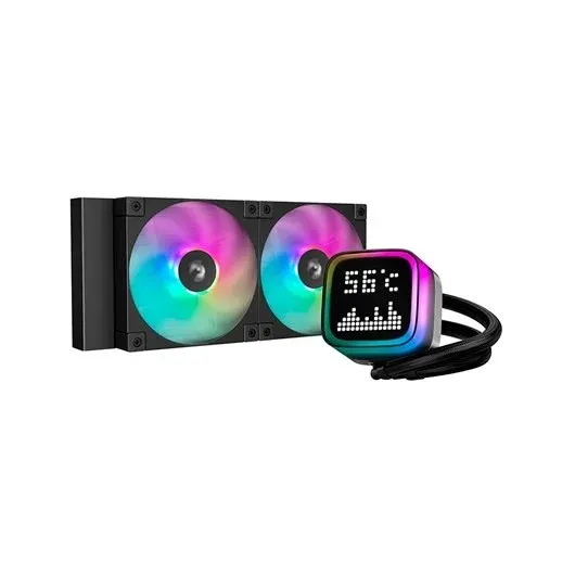 Deepcool LP240 Kit de Refrigeração Líquida ARGB 240mm LCD Preto