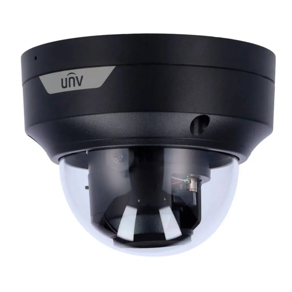 Câmara de Segurança IP Uniview Prime Dome PoE 4MP 2.7-13.5mm IP67 LightHunter Preta - IPC3534SB-ADNZK-I0-BLACK
