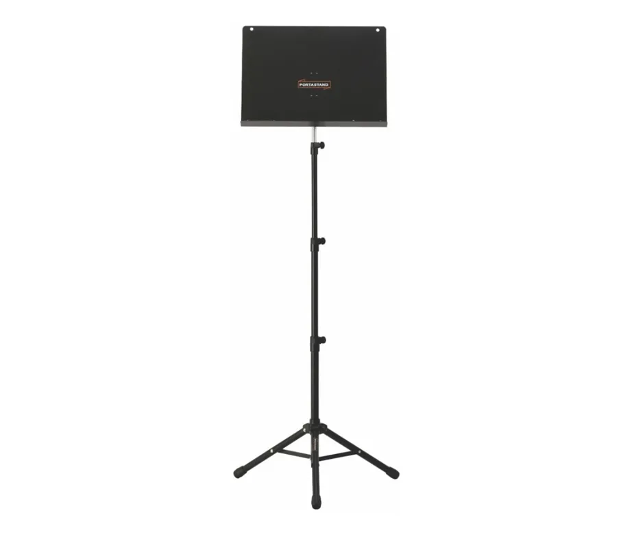 Estante Pautas Portastand Minstrel 2.0 Black com Saco