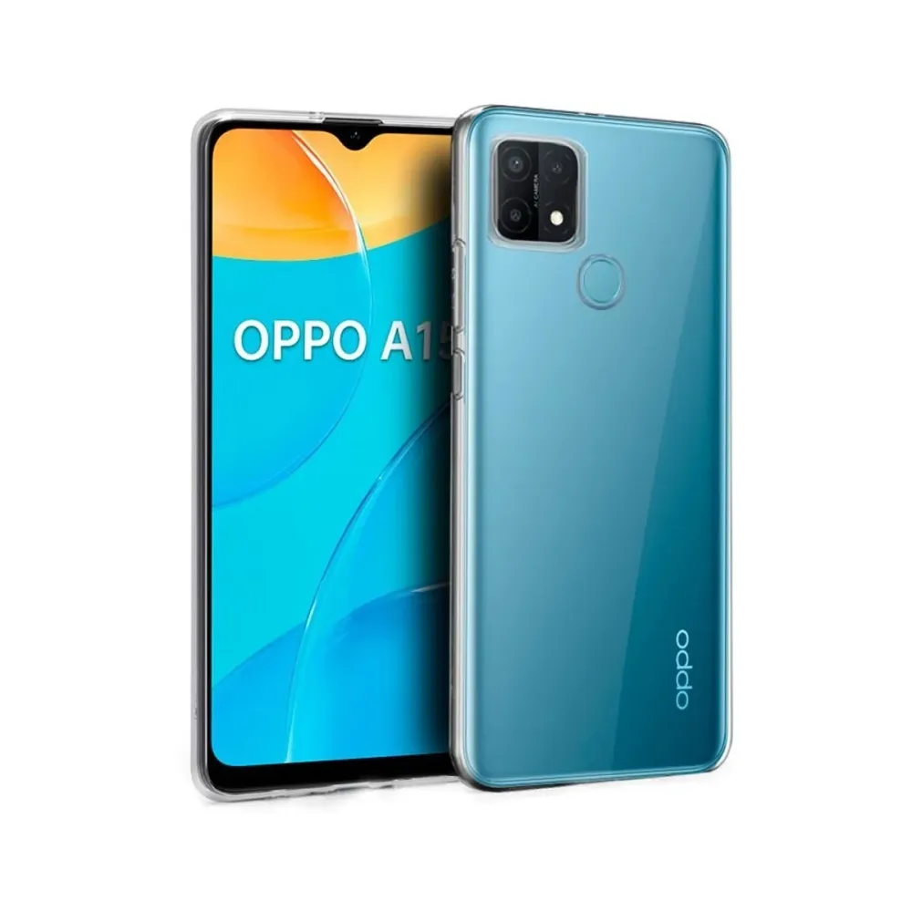 Capa Silicone Oppo A15/A15s Transparente