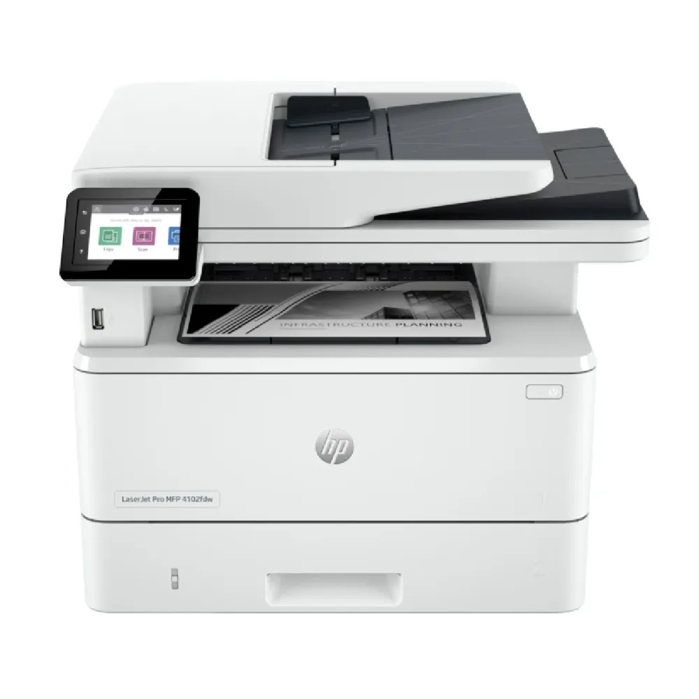 Impressora Multifunções HP Laserjet Pro 4102DW WiFi/ Recondicionada Grade C