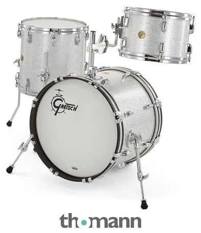 Gretsch Drums USA Custom 18 Silver Sparkle