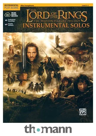 Alfred Music Publishing Lord Of The Rings 1-3 A-Sax
