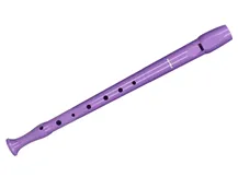 Flauta bisel soprano Hohner 9508 Melody Line dedilhação Alemã Purple