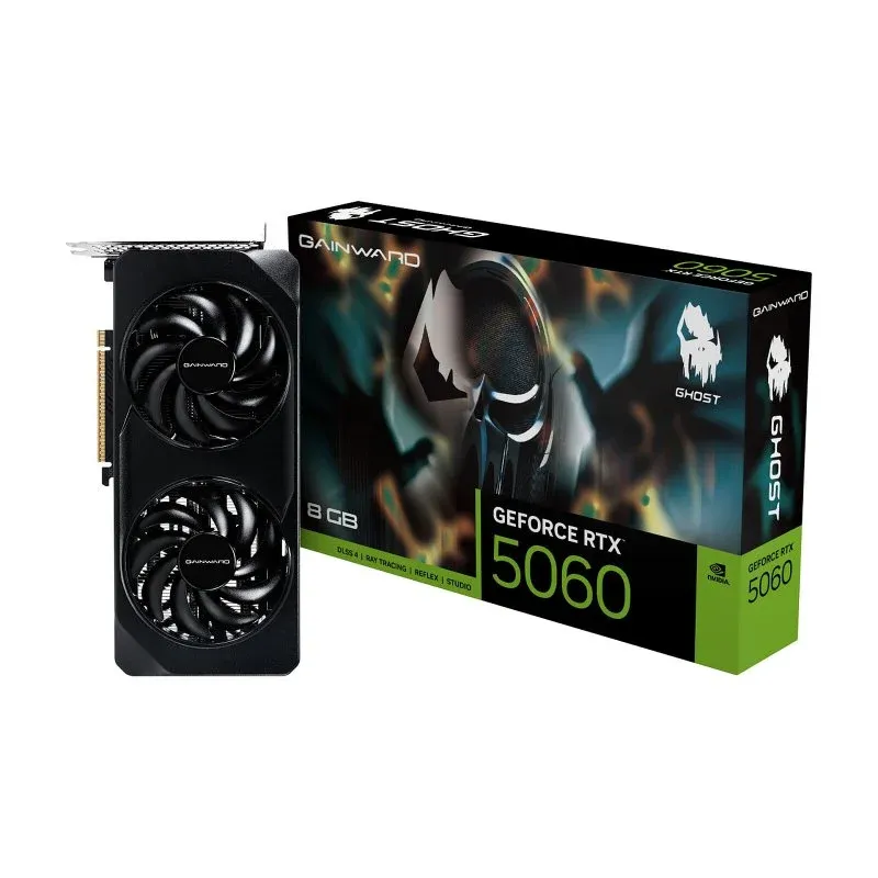 Placa gráfica Gainward GeForce RTX 5060 8 GB GDDR7 DLSS 4 HDMI/Tri DisplayPort RGB