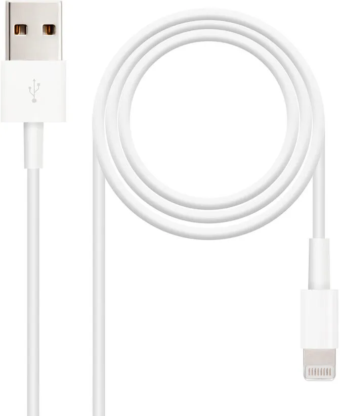 Cabo Lightning Nanocable Lightning-USB A/M 2 M