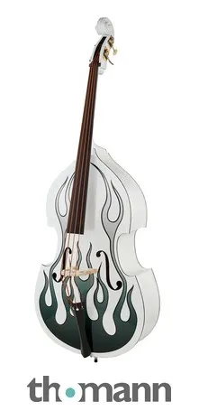 Thomann Rockabilly Vintage Flames WH/V
