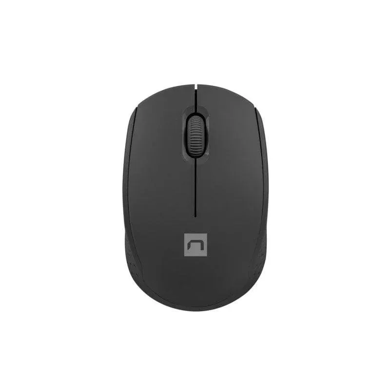 Ratón Natec NMY-2000 RF Wireless Óptico 3 Botões Preto Compacto