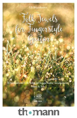 Acoustic Music Books Folk Jewels Fingerstyle Guitar