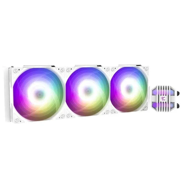 Refrigeración Líquida Zalman Alpha2 SE A36 360mm 3 Ventoinhas ARGB Branca