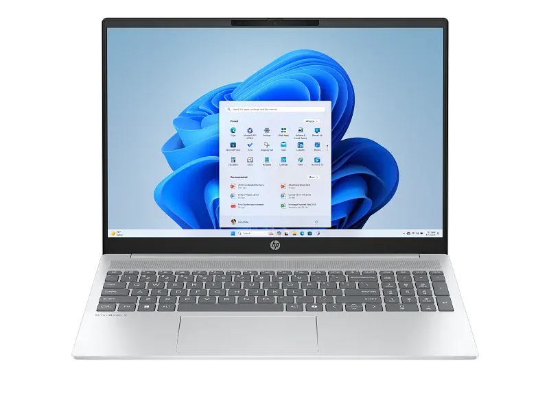 Portátil HP OmniBook 5 16-bc1003np 16" 2K R5 8540U 16GB 512GB W11H Prata glaciar
