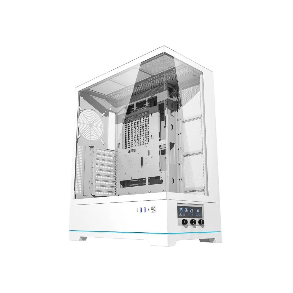 Caixa ATX DY451L (Branco) - DARKFLASH