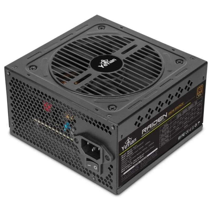 Yeyian Raiden 650W 80 Plus Bronze Fonte de Alimentação
