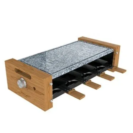 Cecotec Raclette CheeseEGrill 8600 Wood AllStone 1200W