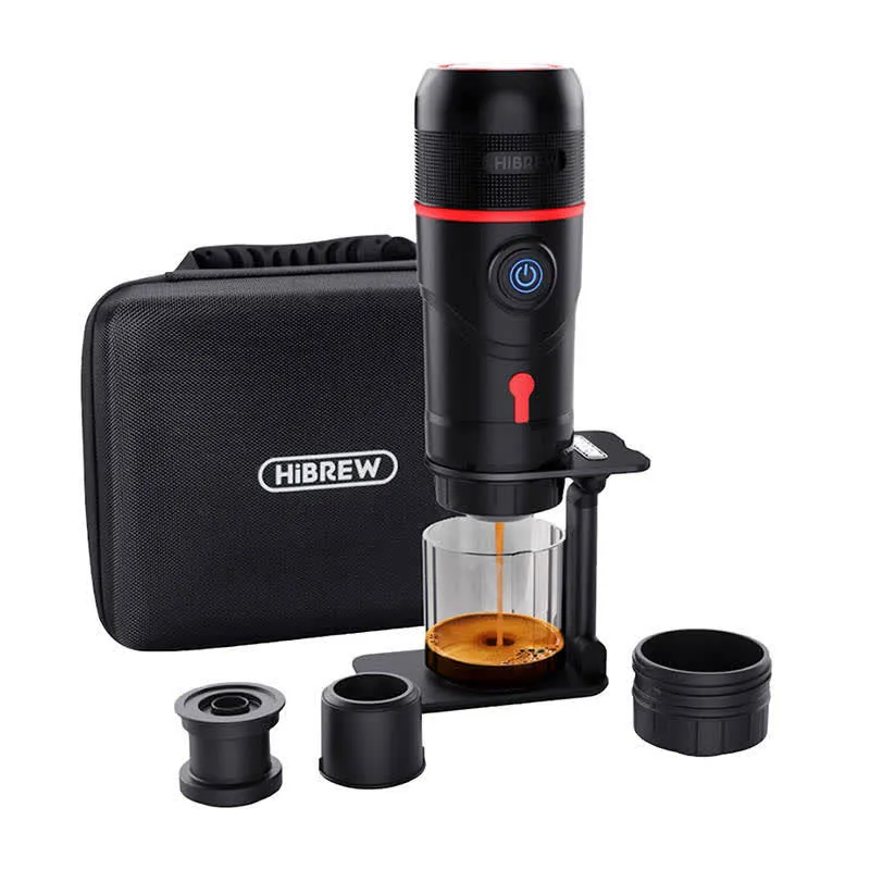 Máquina de Café Portátil H4 Premium 3-EM-1 80W c/ Estojo – HiBREW