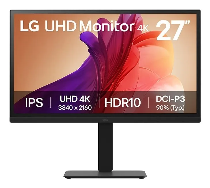 Monitor de computador LG 27BA45U-B 68,6 cm (27") 3840 x 27BA45U-B.AEU