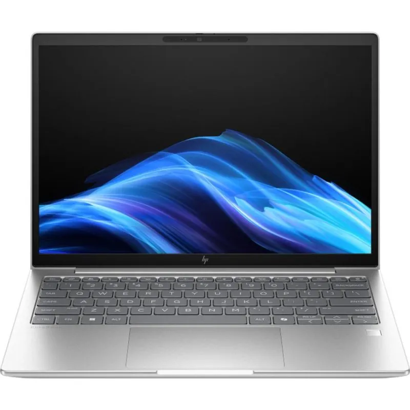 Portátil HP EliteBook 6 G1i de 13,3" com processador Intel Core Ultra 7 255U, 32 GB de RAM, placa gráfica Intel Graphics, SSD de 1 TB, Windows 11 Pro e ecrã anti-reflexo.