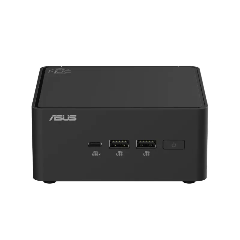 MINIPC Barebone Asus NUC 15 Pro Tall Kit - Intel Ultra 5 225H / NPU até 63 TOPS / Intel Arc 130T / Suporte DDR5 / Sem Disco / Wi-Fi 7 / Thunderbolt / S/ Sistema Operativo / Preto - RNUC15CRKU5
