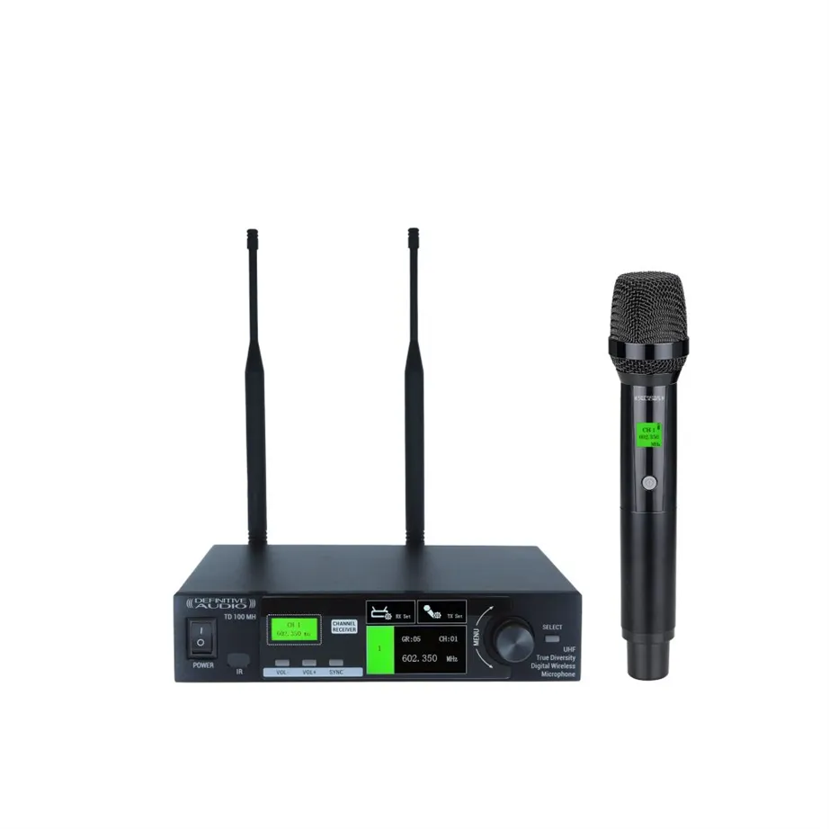 Microfone de Mão sem Fios Definitive Audio TD 100 MH