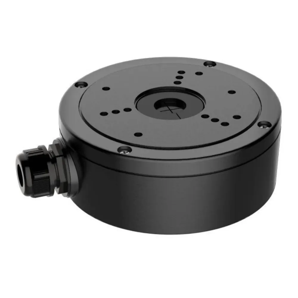 Caixa de Conexões Hikvision para Bullet/Dome Exterior Preto - DS-1280ZJ-S-BLACK