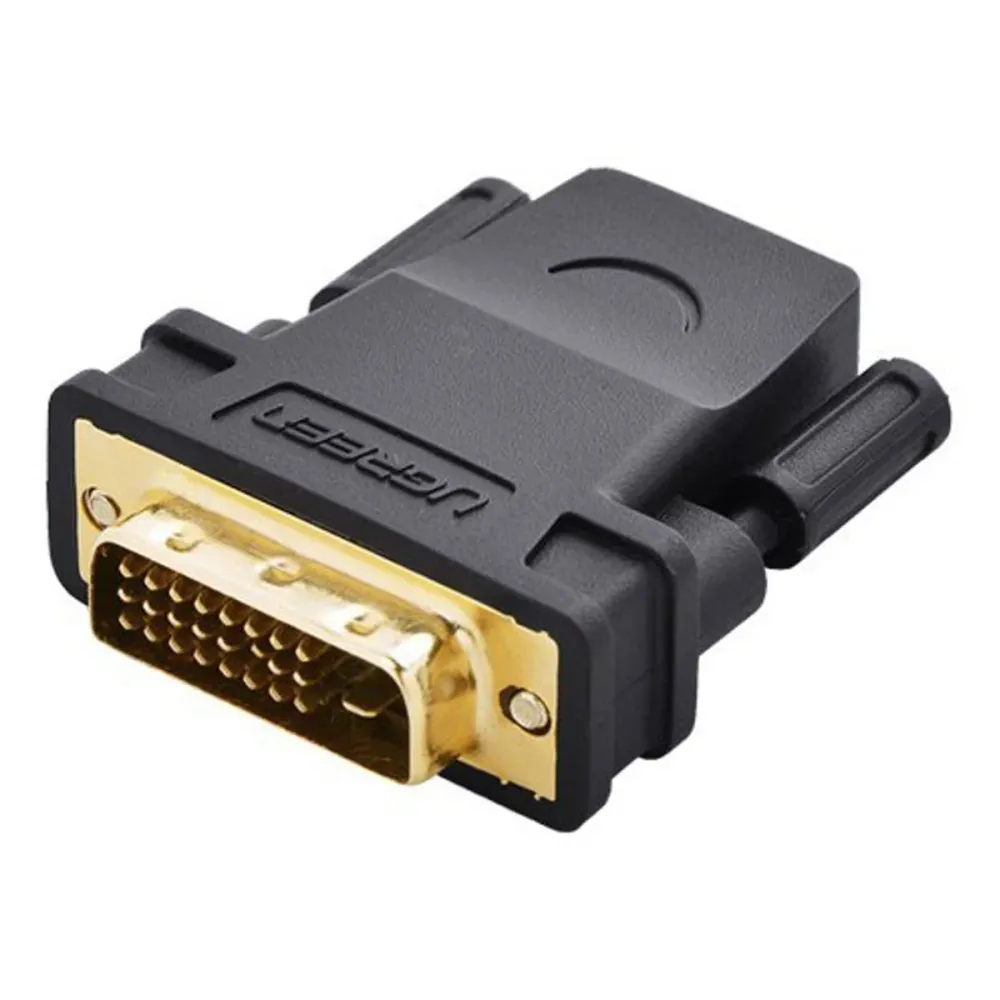 Adaptador Ugreen DVI 24 + 1 para HDMI Preto