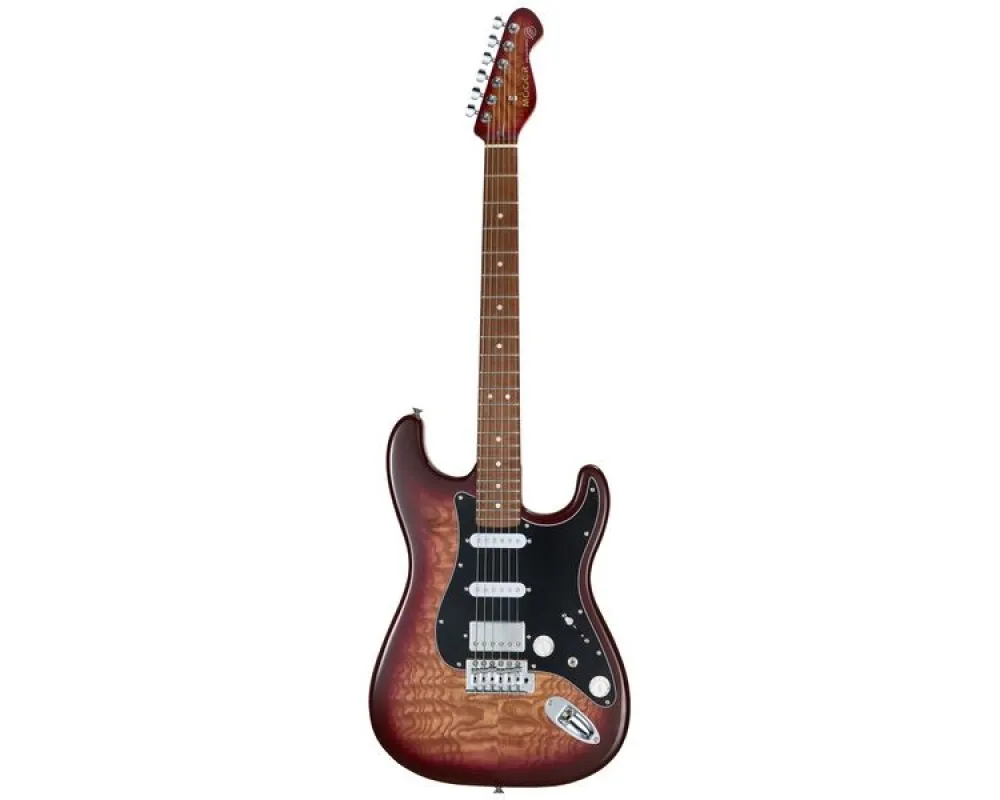Mooer MSC20 Pro Guitar Amber Brown