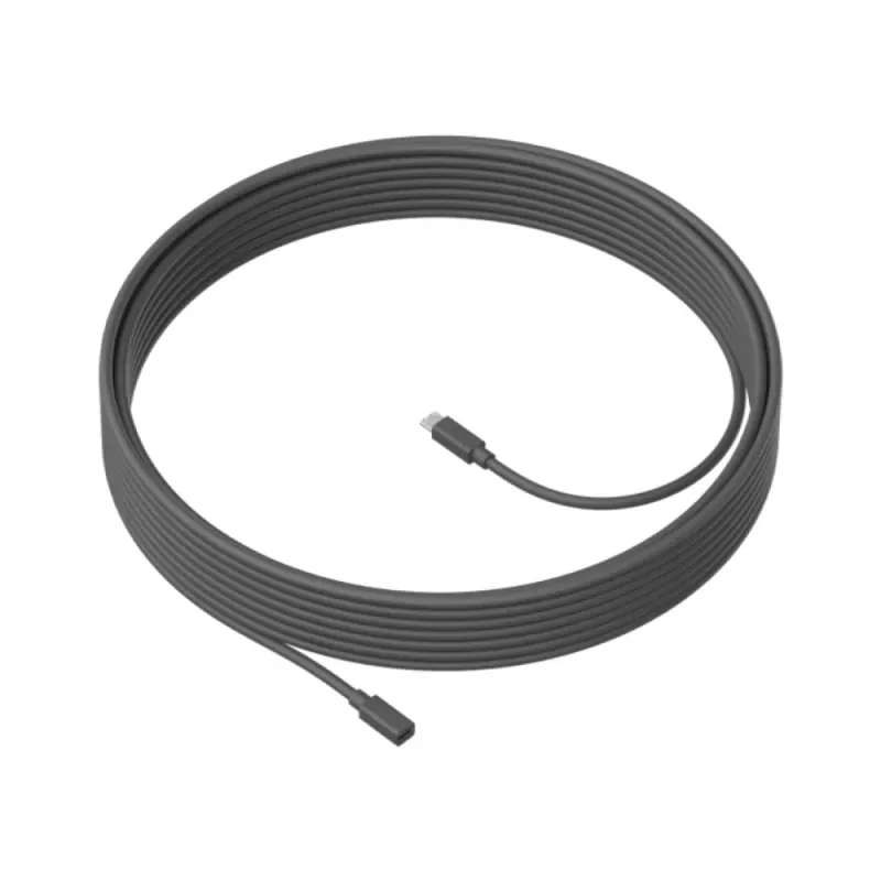 Cabo de extensão de microfone Logitech MeetUp 10m
