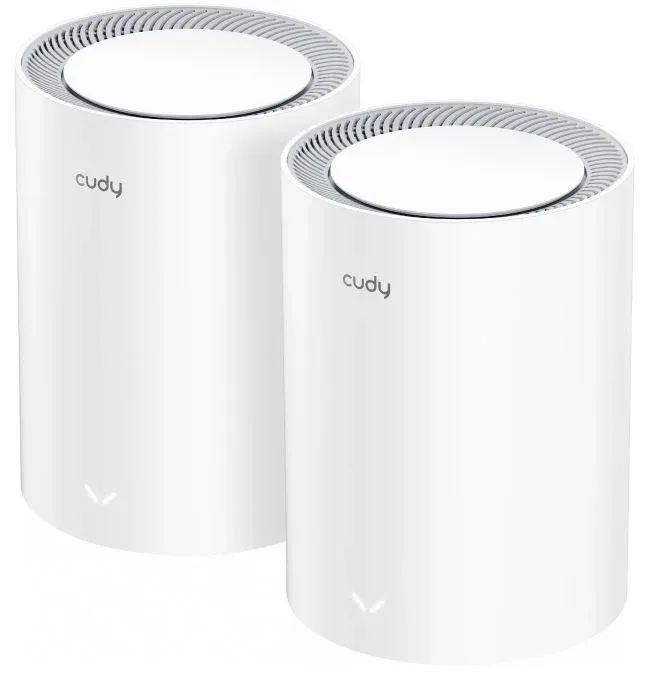 Sistema Mesh Cudy M1800 AX1800 Dual-Band WiFi 6 Gigabit (Pack 2)