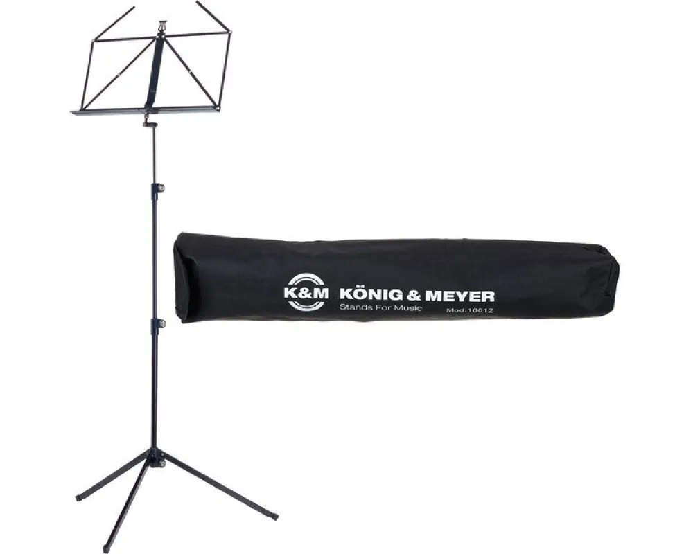 K&amp;M 100/1 Black Set Music Stand