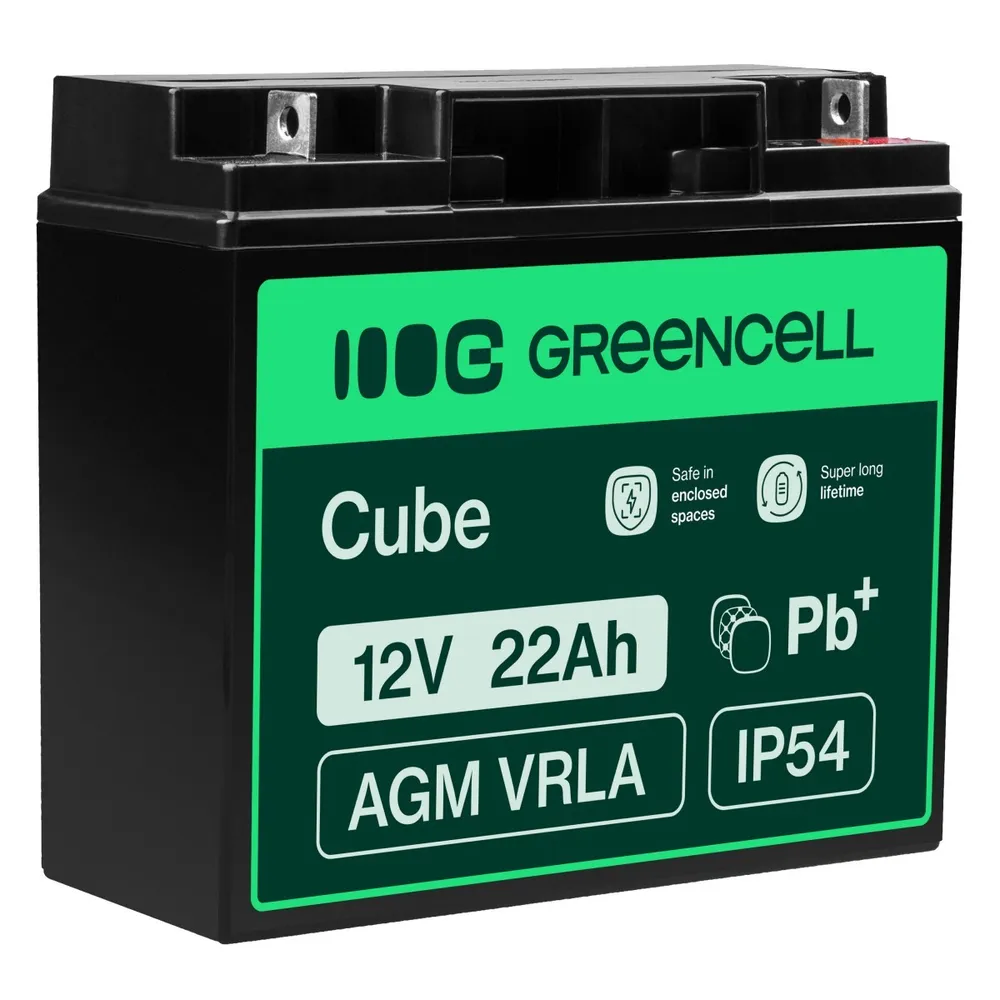 Green Cell AGM54 bateria de veículos Tapete de Vidro de AGM54