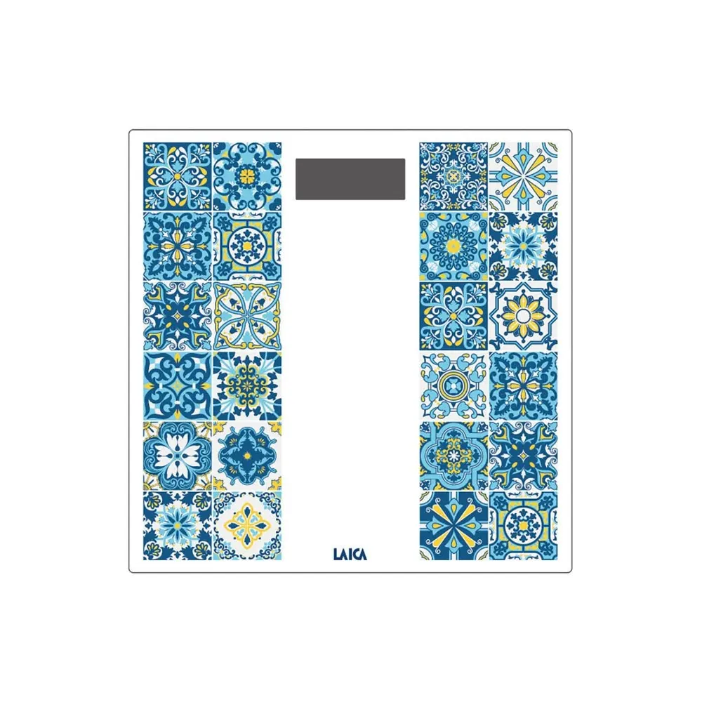 Balança Digital Para Casa De Banho Laica Azul Vidro Temperado 180 Kg