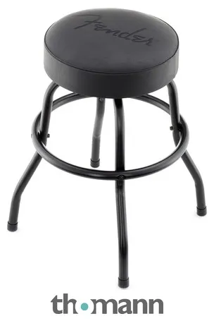 Fender Black Barstool Logo 24"