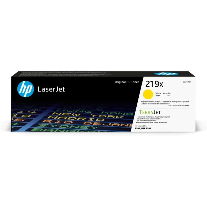 Toner HP Amarelo 219A Alto Rendimento