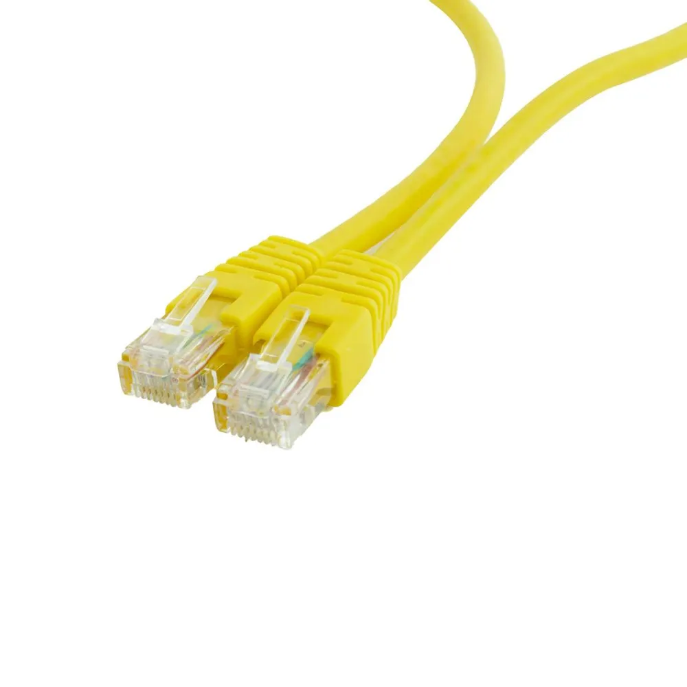 Cabo de Rede Gembird PP6U-0.25M/Y Cat6 UTP (CCA) 0.25m AWG26 Amarelo