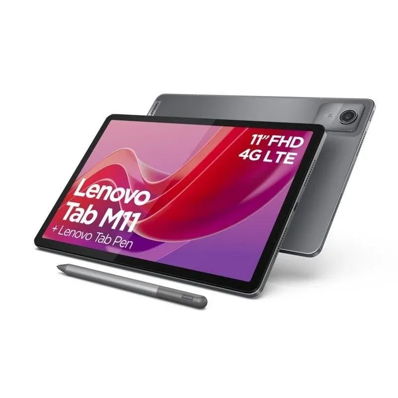 Tablet Lenovo Tab M11 LTE Mediatek Helio G88 8GB 128GB 11" Cinzento