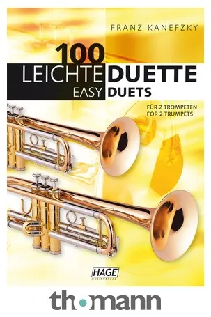 Hage Musikverlag 100 Leichte Duette Trompete
