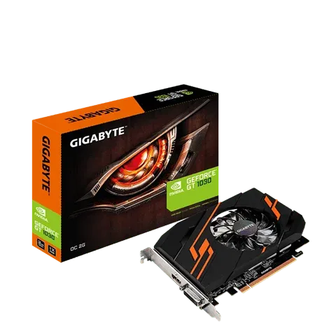 Placa Gráfica GIGABYTE GV-N1030OC-2GI NVIDIA GeForce GT 1030 2 GB GDDR5