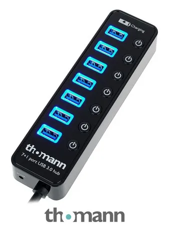 Thomann 7+1 Port USB 3.0 Hub