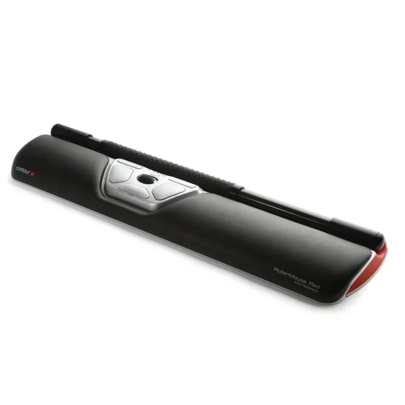 Ratón Contour Design RollerMouse Red Wireless 2800DPI Preto Ergonômico