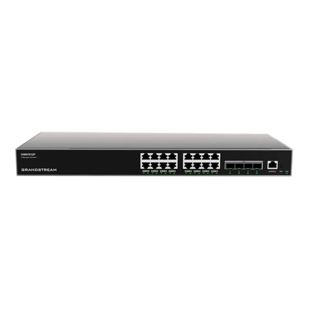 Switch Grandstream GWN7812P 16x GbE 4x SFP+