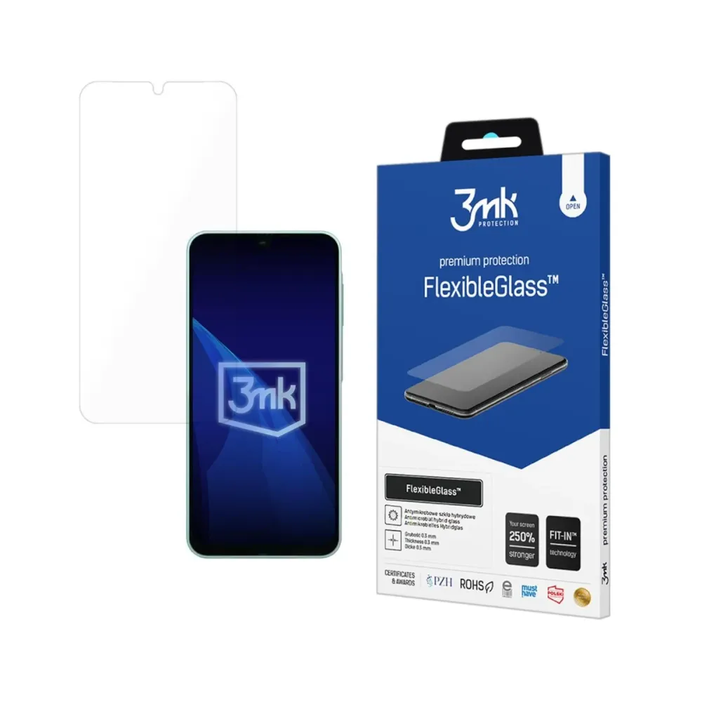 Pelicula de Vidro 3MK Flexible Glass Samsung Galaxy A16